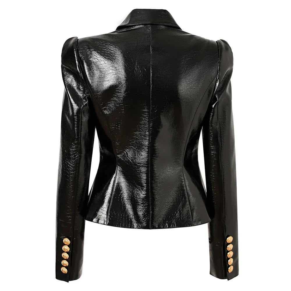 2024-Latest-Design-Soomth-Pu-Leather-Black-Quality-Blazer-Double-Breasted-Buttons-Women-Fashion-Jackets.webp