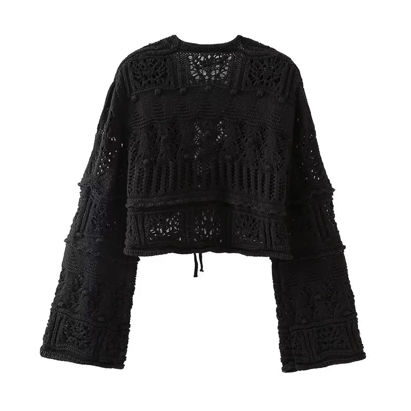 KEYANKETIAN-Autumn-New-Women-s-Hollow-Crochet-Strap-Short-Sweater-Boho-Holiday-Wind-Flare-Sleeve-Black_f7ebdba5-e02c-4f03-a5eb-ab374b19c6a8.webp