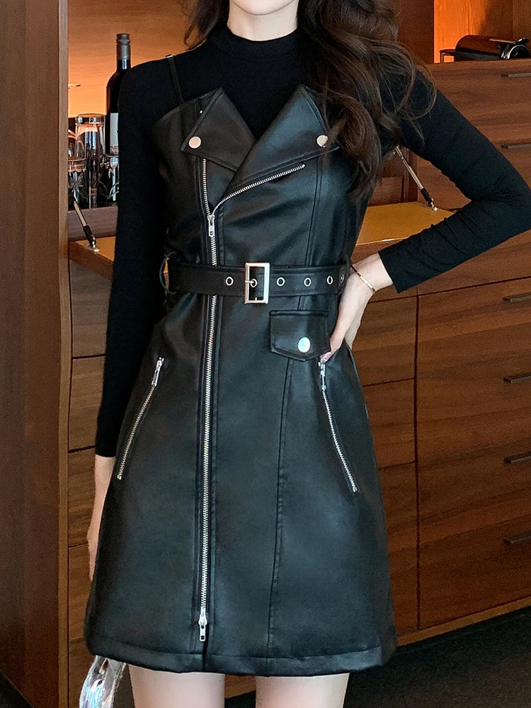 QOERLIN-S-XXL-Elegant-PU-Leather-Sundress-Women-Spaghetti-Strap-High-Waist-Sashes-Mini-Dress-Female_ba3230ee-7f41-4b97-b59c-8145a2f170b6.jpg