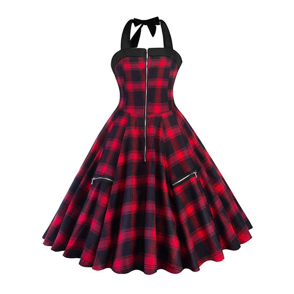 Women-Red-Plaid-Summer-Vintage-Sexy-Short-Dress-Rockabilly-Lace-Up-Halter-Zipper-Ball-Gown-Party.jpg